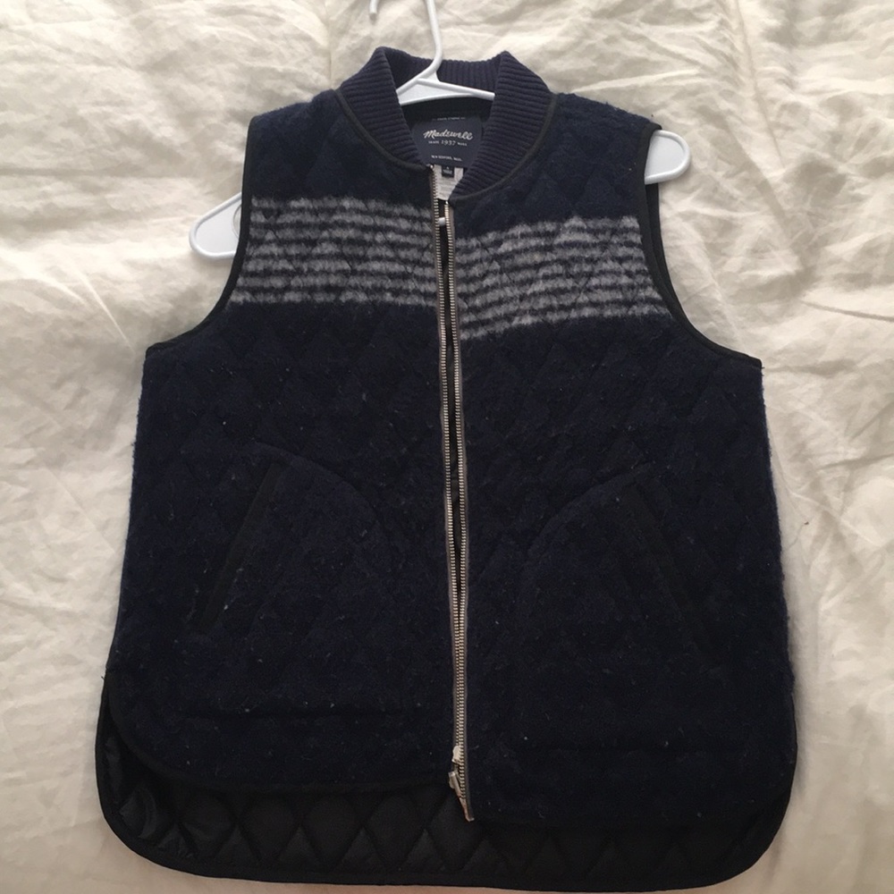 Madewell quilted vest